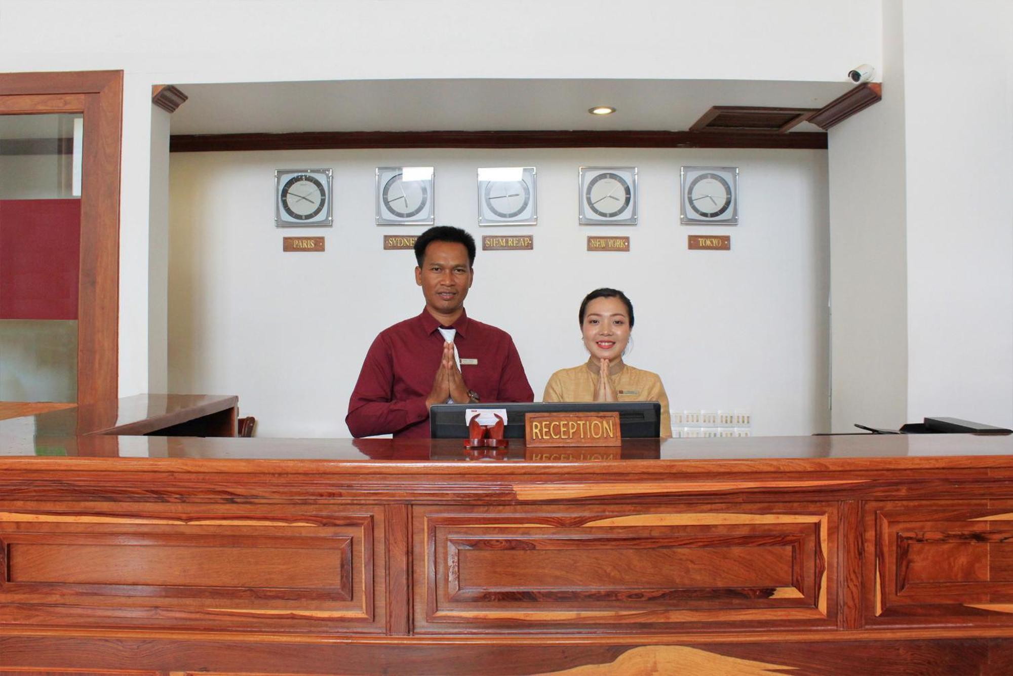 Cheathata Cts Hotel Siem Reap Esterno foto